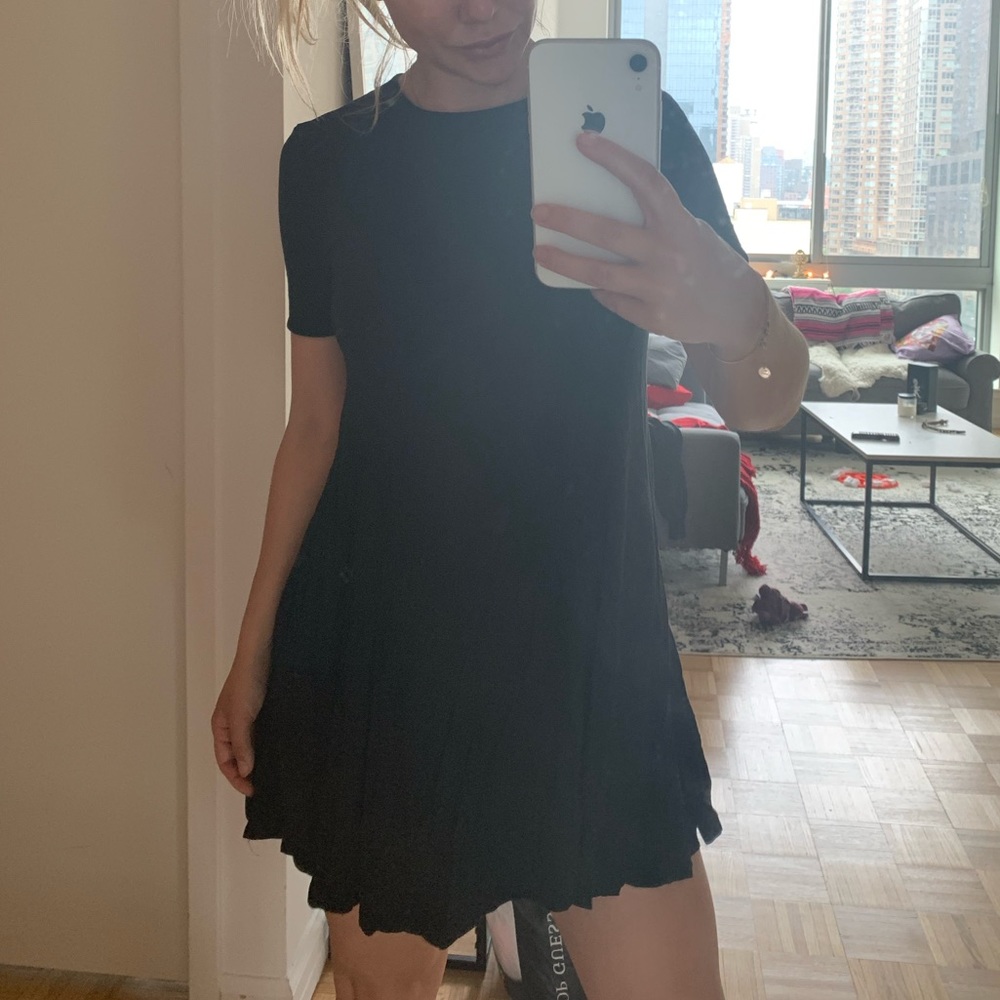 Black beach dress